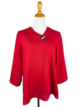 AA368 - Georgia Linen Pullover Top