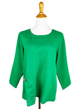 AA370 - Alyssa Linen Pullover Top