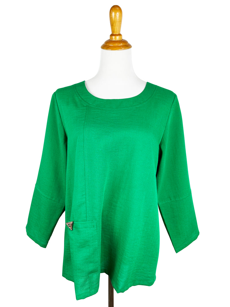 AA370 - Alyssa Linen Pullover Top