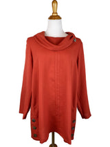 AA372 - Brooke Linen Pullover Top