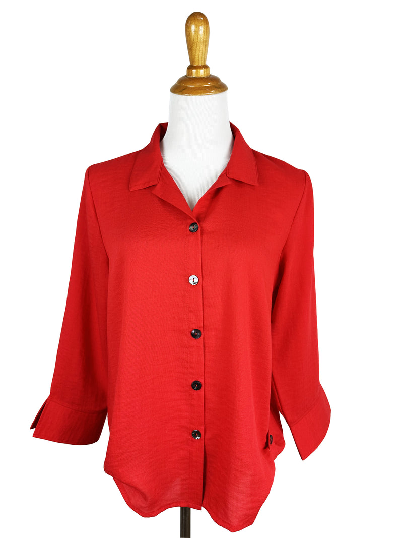AA375 - Elle Linen Blouse