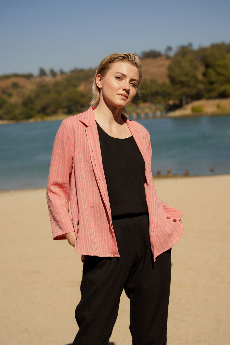 AA379 - Mia Mixed Buttons Blouse
