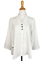 AA379 - Mia Mixed Buttons Blouse