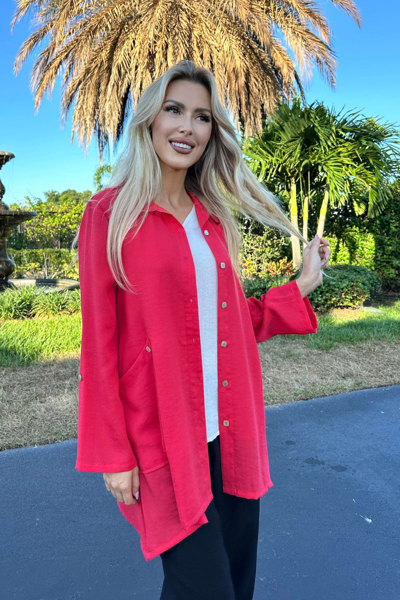 AA381 - Kelly Linen Blouse