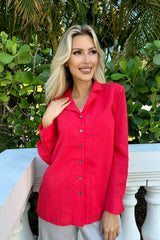 AA387 - Emma Linen Blouse