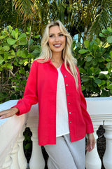 AA387 - Emma Linen Blouse