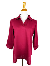 AA388 - Faith Linen Pullover Top