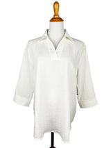 AA388 - Faith Linen Pullover Top