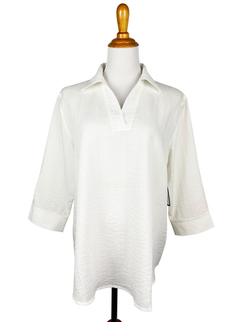 AA388 - Faith Linen Pullover Top