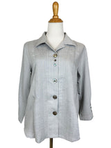 AA392 - Nadine Linen Blouse