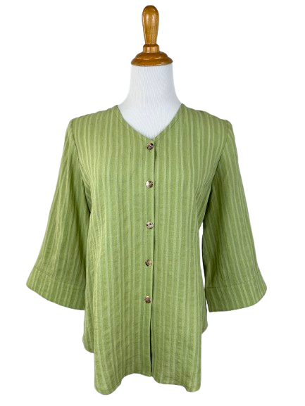 AA39 - Linen Top with Ties