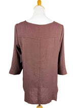 AA406 - Sophia Linen Pullover