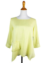 AA406 - Sophia Linen Pullover