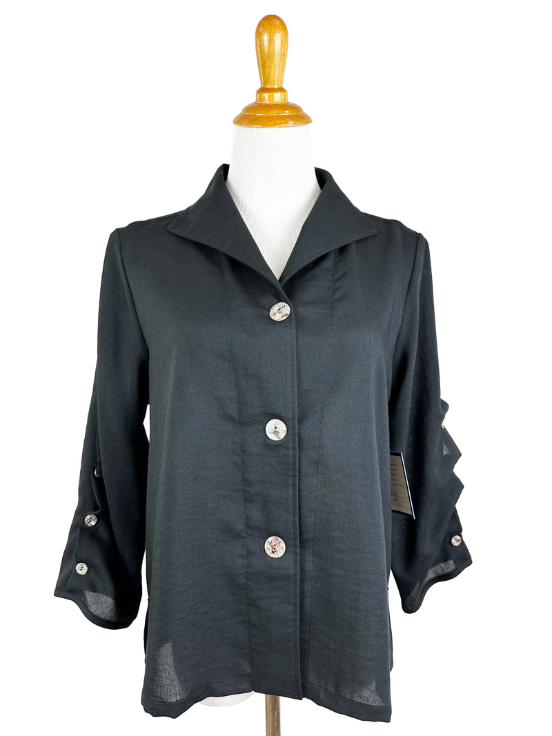 AA47 - Ripple Tide Sailor Linen Jacket