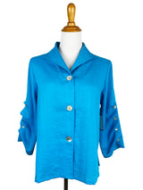 AA47 - Ripple Tide Sailor Linen Jacket