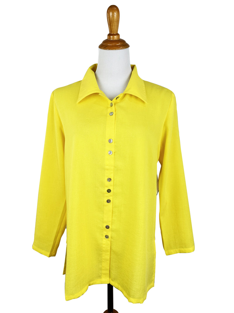 AA59 - Fun Buttons Linen Shirt
