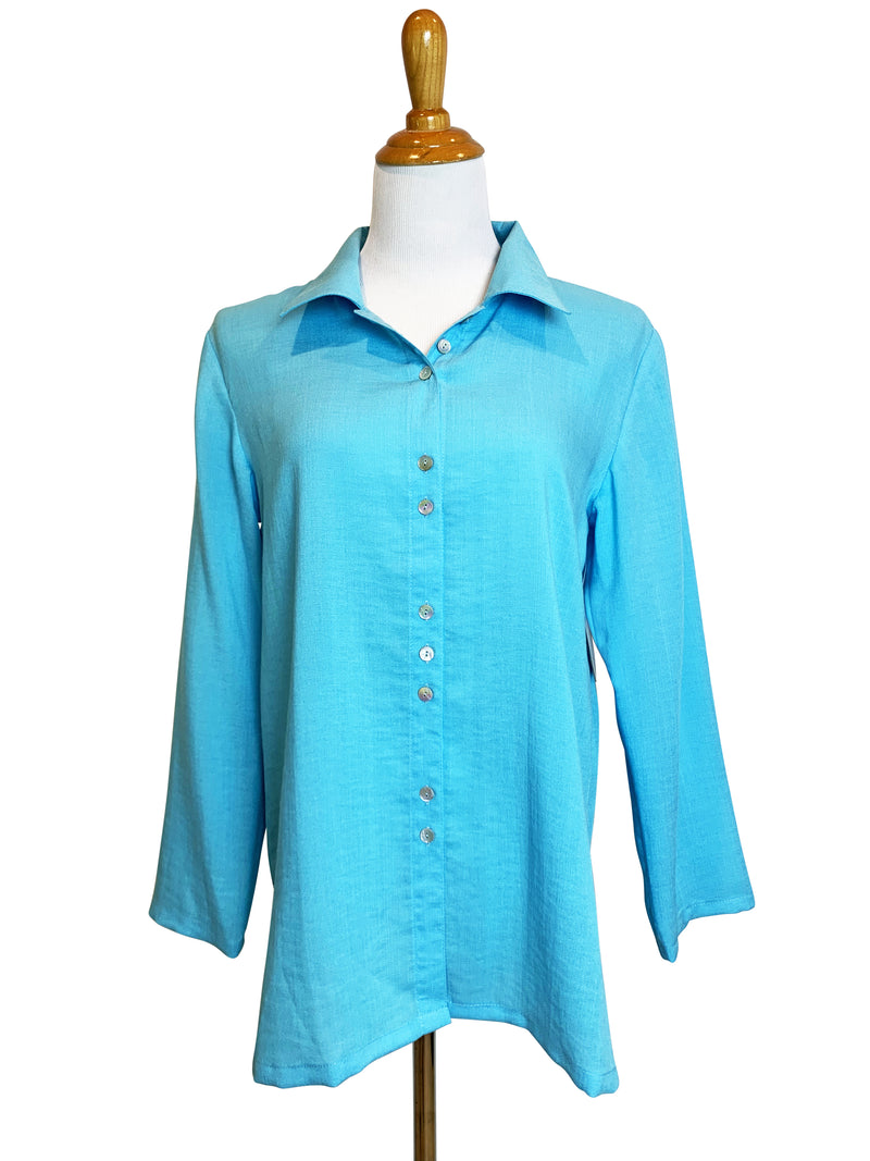 AA59 - Fun Buttons Linen Shirt