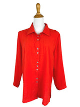 AA59 - Fun Buttons Linen Shirt