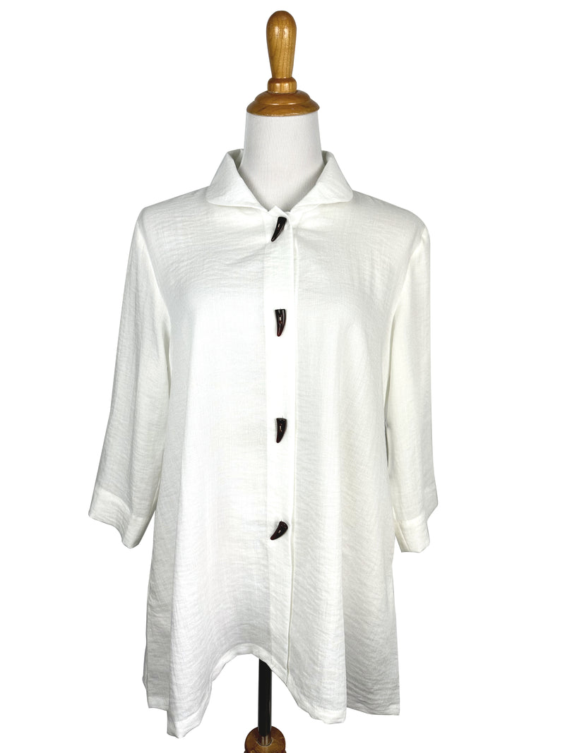AA73 - Swing Jacket w/ Horn Buttons