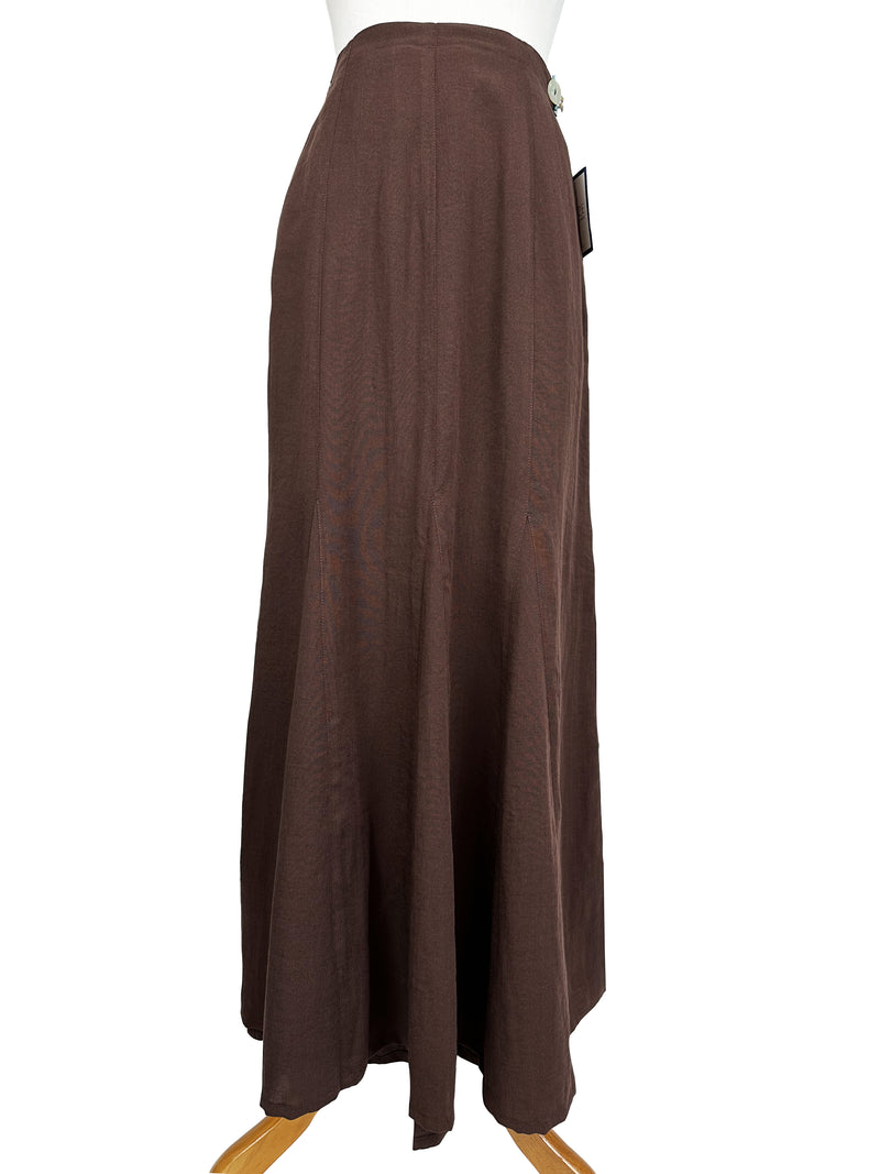 AASK07 - Flat Front Full Length Skirt