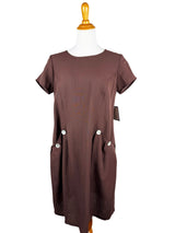AAD398 - Isabella Linen Dress