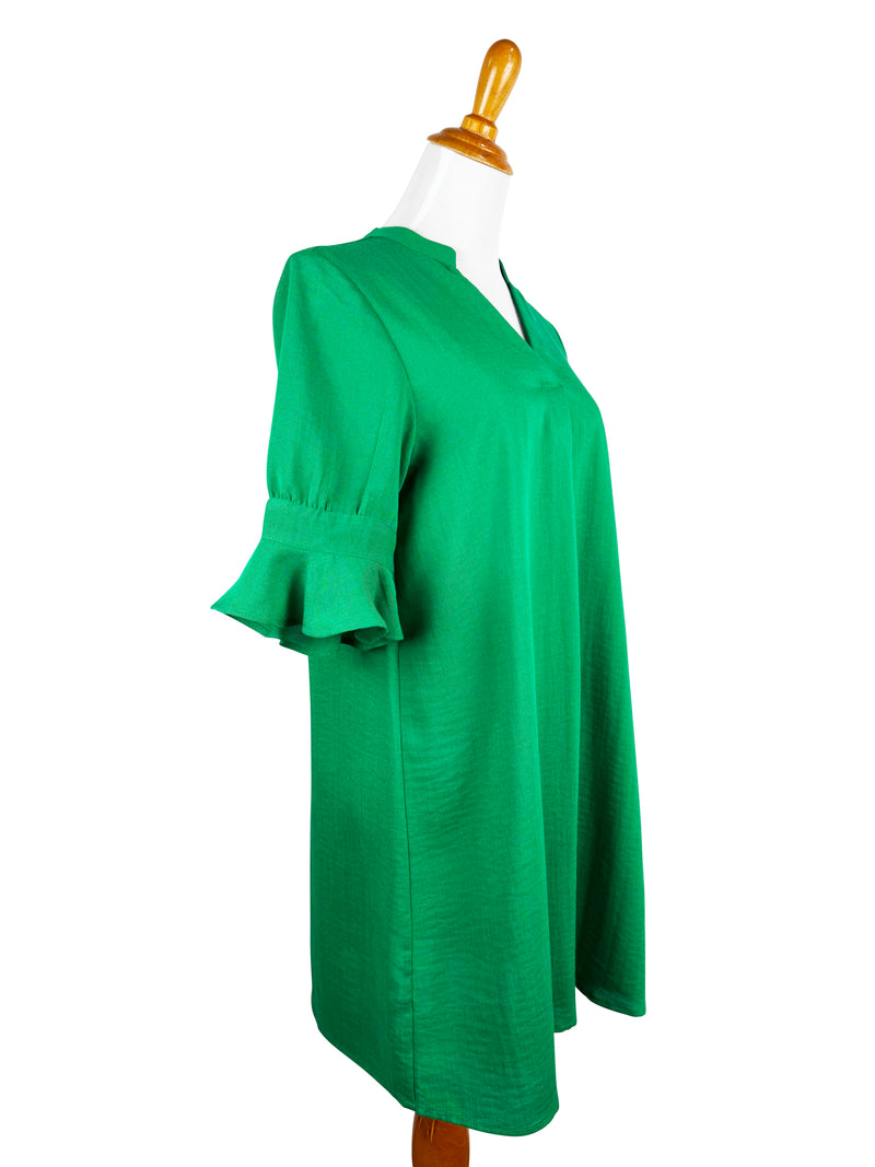 emerald green linen dress AAD399 XXS Length ± 108cm Tea Length Tulle Off long Bridesmaid Dresses uk Size:XL - UK 14