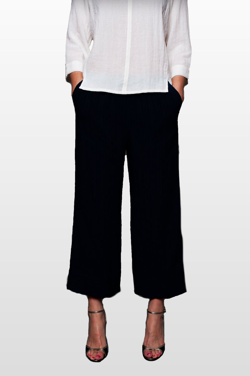AAPT04 - Crop Pants 2 Pockets w/ Bands