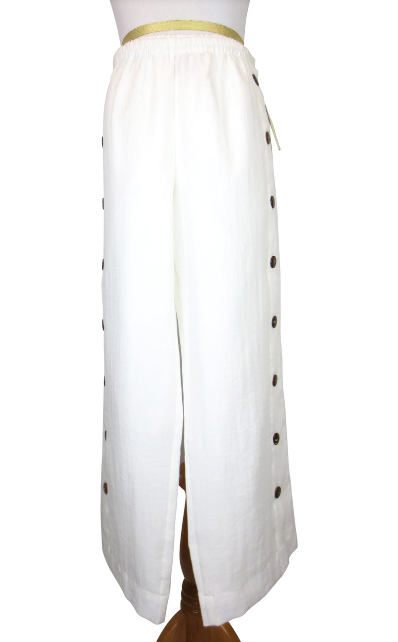 AAPT20 - Coconut Button Ankle Pant