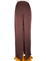 AAPT21 - Flat Front Tapered Leg Linen Pant