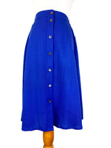 AASK14 - Phoebe Midi Linen Skirt