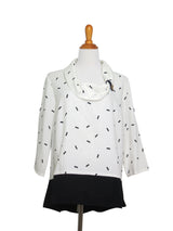 AA146 - Color Block Pullover Top