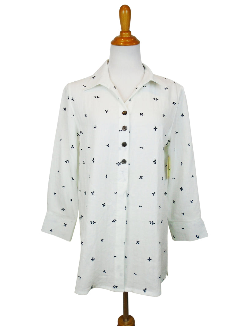 AA192 - Eleanor Linen Blouse