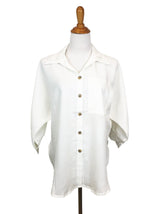 AA22 - Linen Boyfriend Shirt