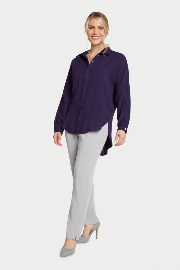 AA235 - Alice Dolman Linen Shirt
