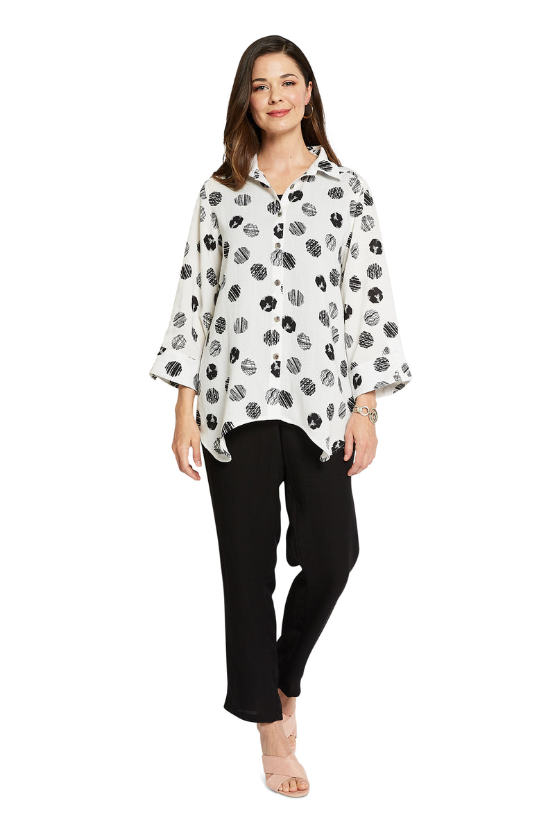 AA261 - Diamond Button-Up Shirt