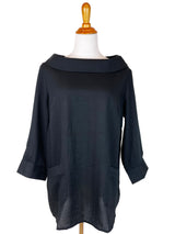 AA272 - Boat Neck Linen Pullover