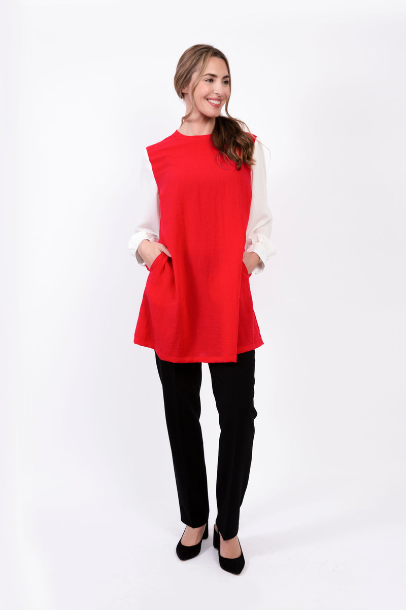 AA296 - Linen Stevie Tunic