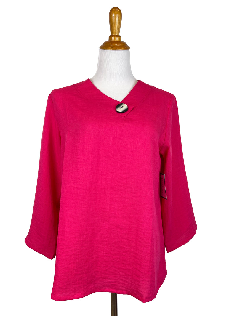 AA368 - Georgia Linen Pullover Top