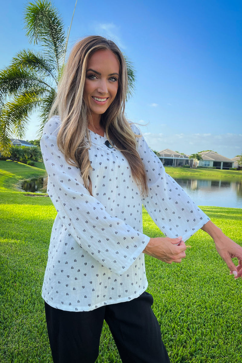 AA368 - Georgia Pullover Top