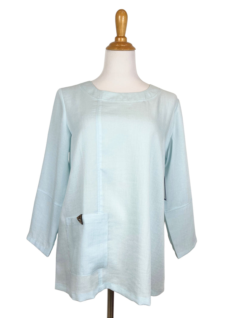 AA370 - Alyssa Linen Pullover Top