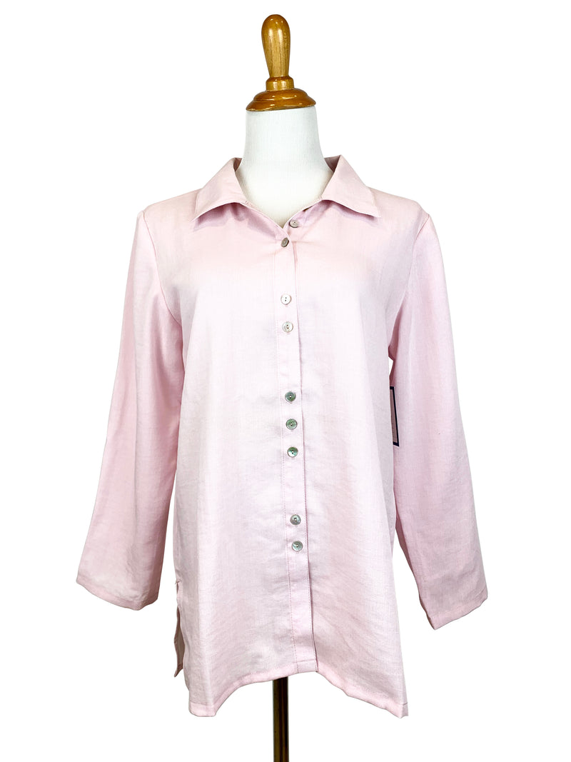 AA59 - Fun Buttons Linen Shirt