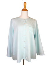 AA66 - Front/Back Button Linen Top