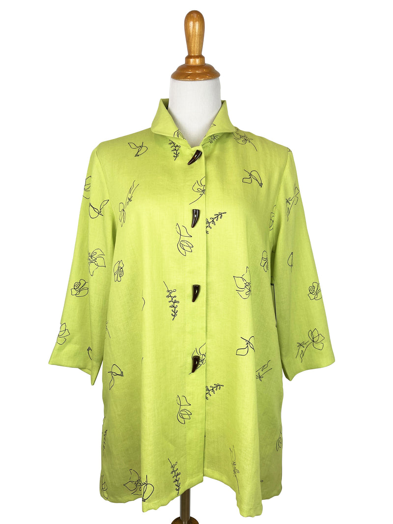 AA73 - Swing Jacket w/ Horn Buttons