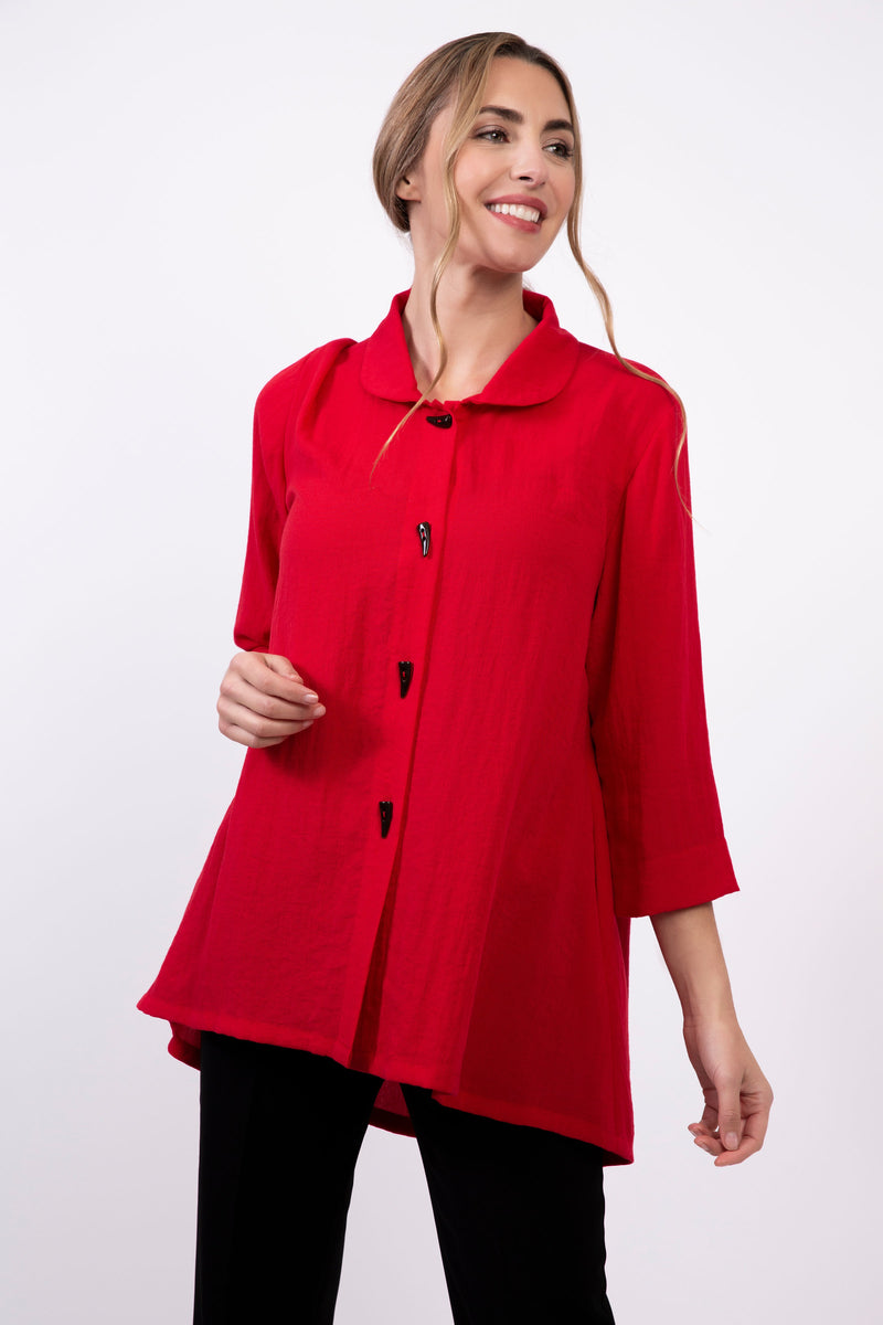 AA73 - Swing Jacket w/ Horn Buttons