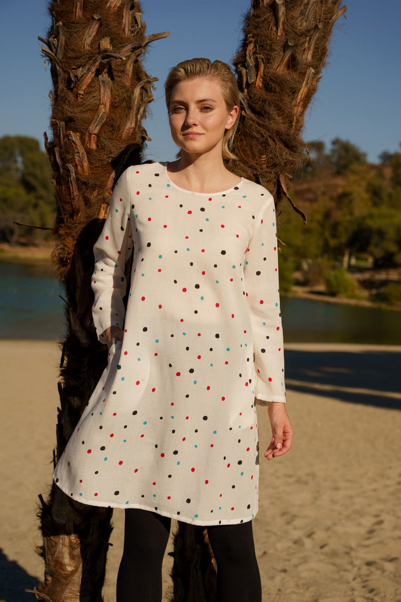 AAD378 - Kaylee Linen Dress