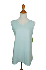 AATK08 - V Neck Linen Tank