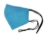 Adults - Fridaze 100% Linen All Day Work Masks incl. one PM 2.5 Filter - Caribbean