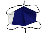 Adults - Fridaze 100% Linen All Day Work Masks incl. one PM 2.5 Filter - Midnight