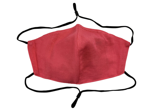 Adults - Fridaze 100% Linen All Day Work Masks incl. one PM 2.5 Filter - Passion Flower