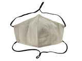 Adults - Fridaze 100% Linen All Day Work Masks incl. one PM 2.5 Filter - Sand